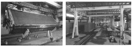 加氣磚生產線車間